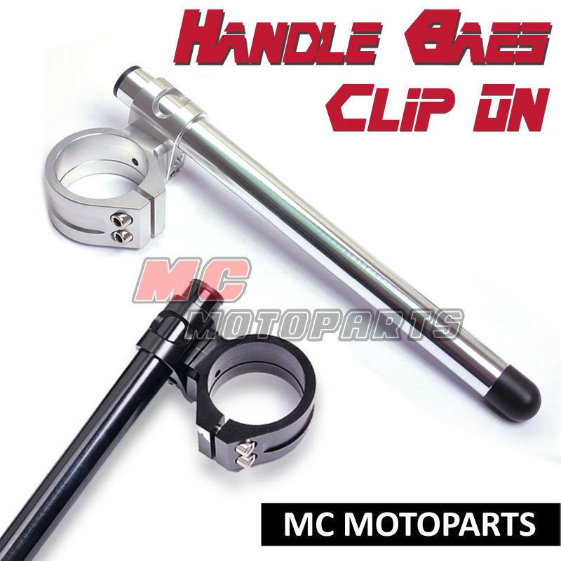 Cnc clip on riser 25mm handle bar ducati supersport 750 1000 ss 50mm fork tube