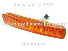 Bmw e36.7 z3 side marker light bumper front right / passenger side genuine