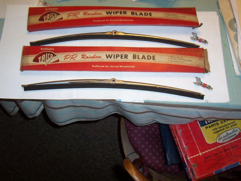 1960's--1970's nos 18" trico wiper blades prl-18 oldsmobile pontiac caddy buick