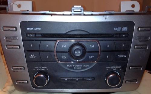 2010 mazda 6 multi-function audio system