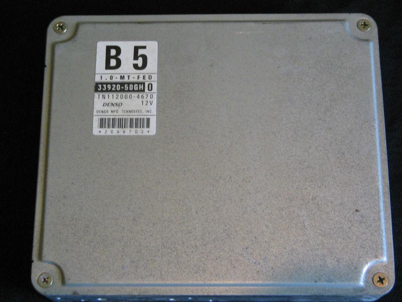  1997 geo metro 1.0  mt ecm ecu  computer control module  33920-50gh0  b5