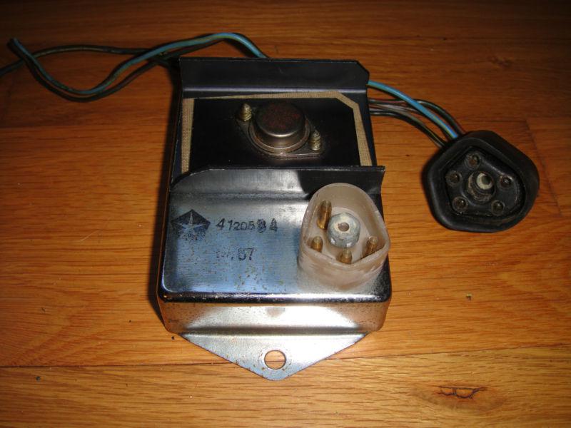 Mopar performance p4120534 chrome ignition control unit 8000 rpm w pigtail -used