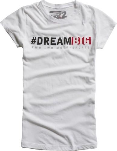 2014 shift two two dream big women's tee casual wear tops short sleeve t-shirt