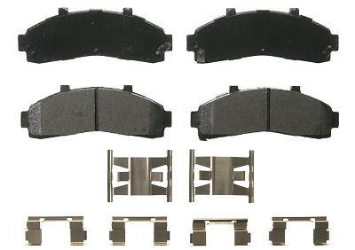 Wagner zx652 brake pad or shoe, front-quickstop brake pad