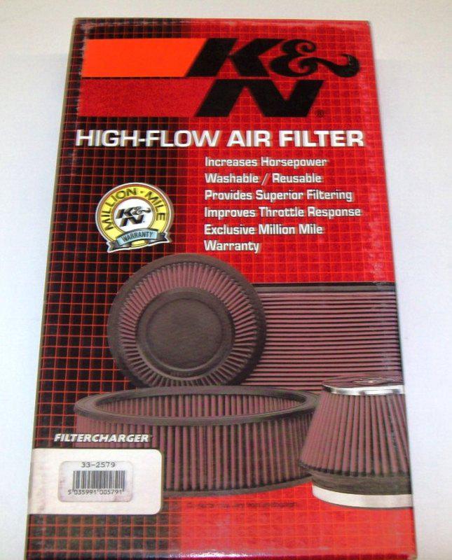 K & n 33-2579 high flow air filter 