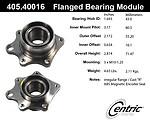 Centric parts 405.40016e rear hub assembly