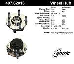 Centric parts 407.62013e front hub assembly