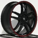 18 inch wheels rims black honda accord civic element nissan altima maxima 5 lug