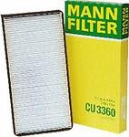 Mann-filter cu3360 cabin air filter