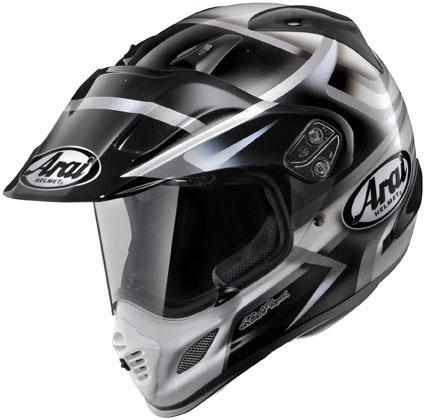 New arai xd4 offroad/motocross adult helmet, diamante black/white, 2xl/xxl