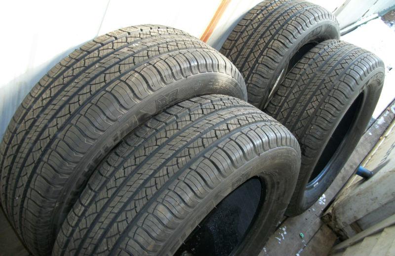 4x michelin latitude tour hp 245/60r18 104h tire used take off edge mkx srx set