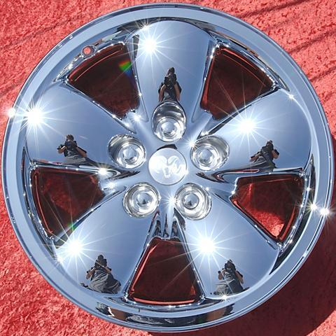 Set of 4 new chrome 20" dodge ram 1500 durango oem wheels rims dakota 2167