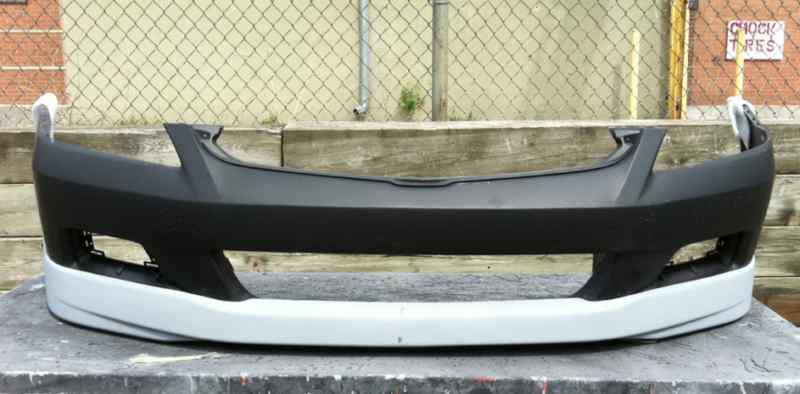 2006 2007 honda accord hfp style front lip sedan body kit oe 