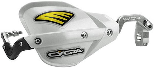 Cycra probend crm handguards complete racer pack - 7/8 bars - white _7401-42x