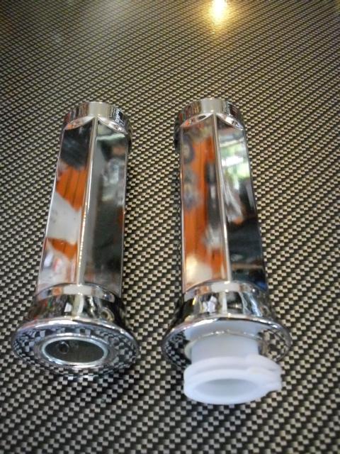 Scooter 150cc gy6 hexagonal chrome grips