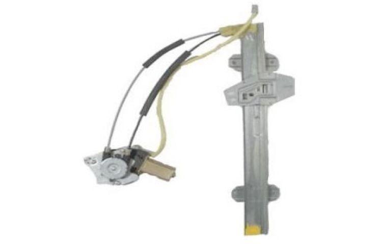 Power front window regulator with motor warranty - pair