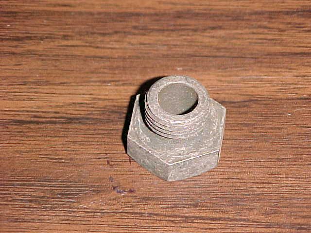 704 harley nos oil tank plug 7/8"hex 1938-57 45 wl wla ul el knucklehead panhead