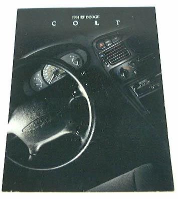 1994 94 dodge colt brochure 4dr 2dr es