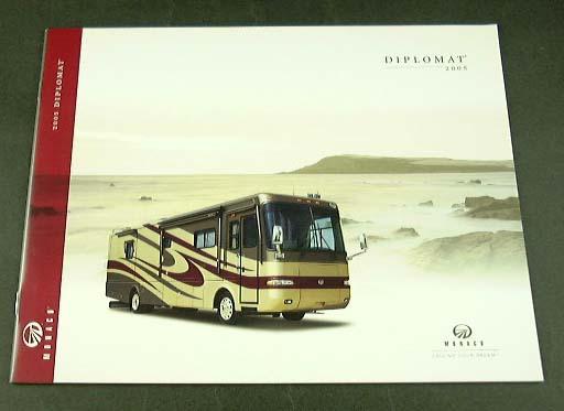 2005 05 monaco diplomat motorhome rv brochure 