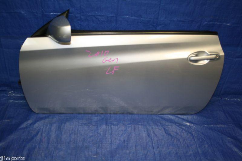 10 11 12 hyundai genesis coupe oem left driver door assembly