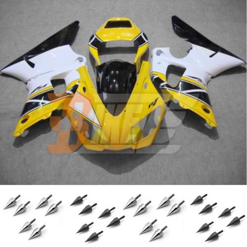 Free bolt kit! body fairing kit bodywork for yamaha yzf 1000 r1 1998 1999 af