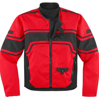 Icon jacket brawnson red xl 2820-2036