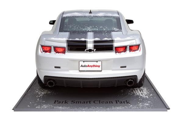 Park smart heavy-duty clean park garage floor mat - 70718