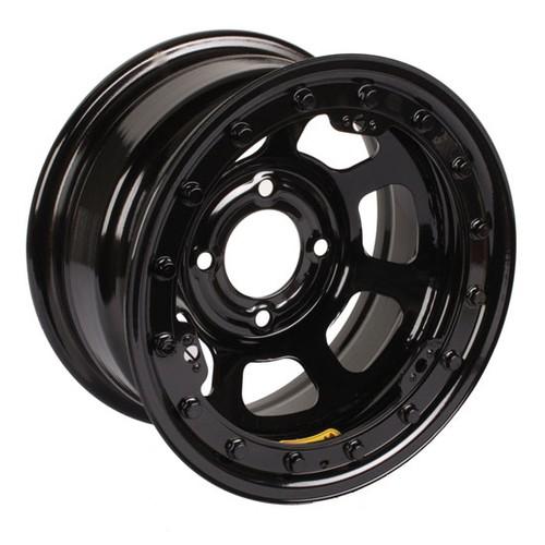 New bassett 13 x 7" beadlock racing wheel, 3.5" backspace, black 4 on 4.25"