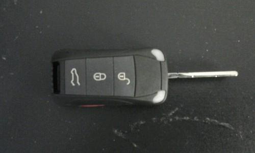 Porsche cayenne flip key remote control oem