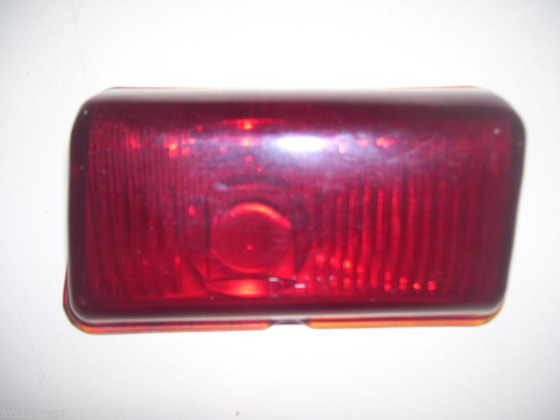 1947 dodge right glass tail light lens  -  dyh  -  13526  -   d74