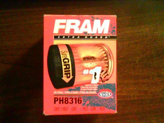 Fram oil filter ph8316