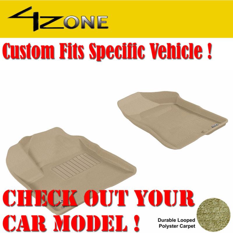 Kia sorento molded car carpet auto floor mat front seats all weather waterproof