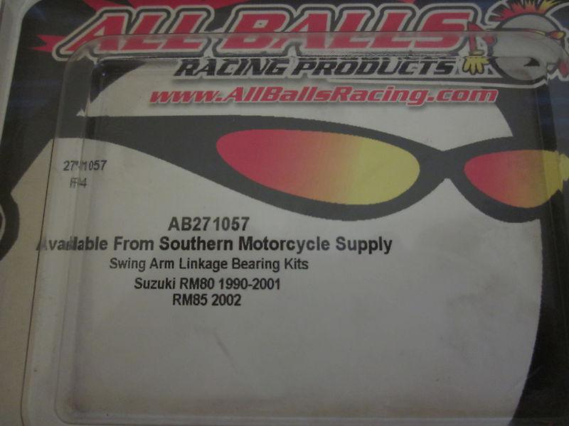 All balls racing swing arm linkage bearing kit suzuki rm80, rm85 p/n  ab27 1057