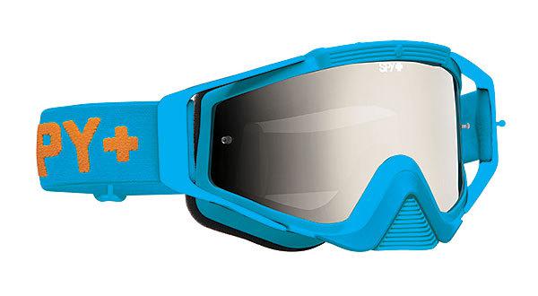 New spy omen mx/atv goggles speed week orange blue smoke w/silver mirror