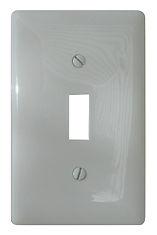 Diamond switch plate, white 4132w-box