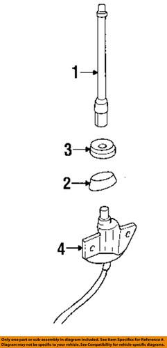 Gm oem 15087886 antenna-antenna, manual