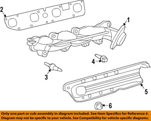 Mopar oem 6509544aa manifold-exhaust-exhaust manifold stud