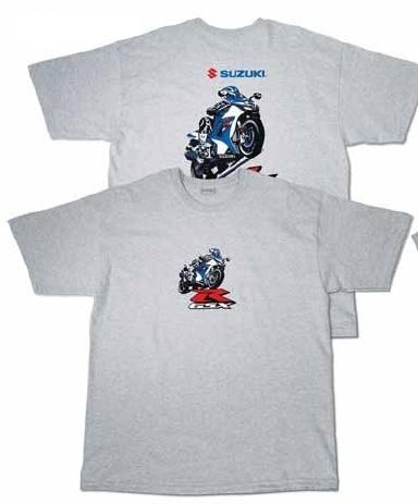 Suzuki gsxr action t shirt gsx-r racing gixxer