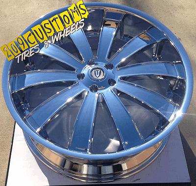 22" inch tires rims 22x8 fwd 225 altima maxima lexus mustang honda acura camry 