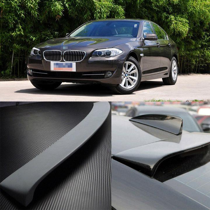 New sports grade intensity twist pu made upon spolier wings for bmw 5 series e60