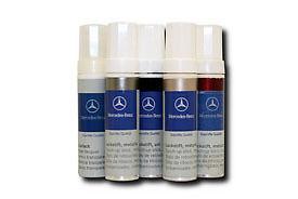 New genuine mercedes benz 2 part touch up paint 197 obsidian black