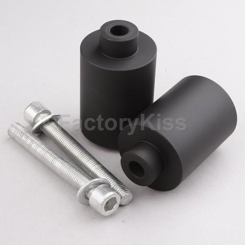 Gau motorcycle frame slider for yamaha fz6 fazer 04-08 black