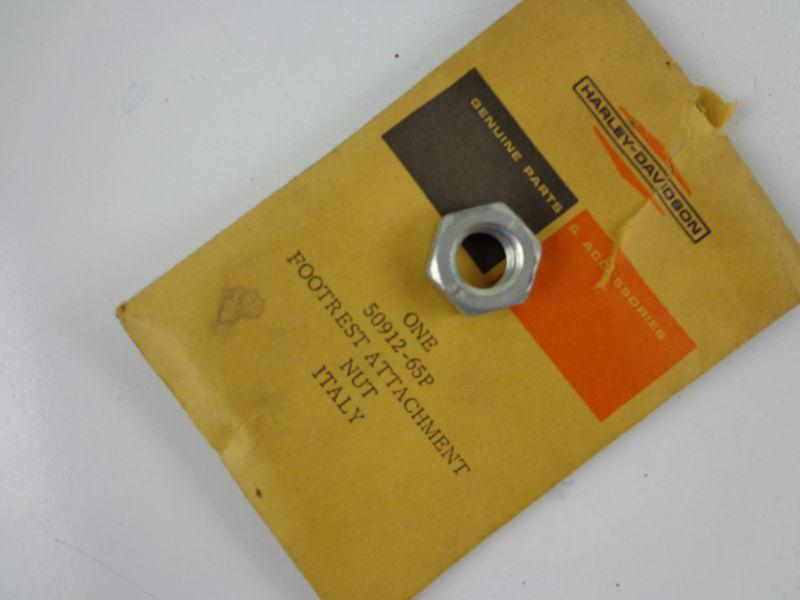 Harley davidson foot rest attachment nut 50912-65p 4 pack