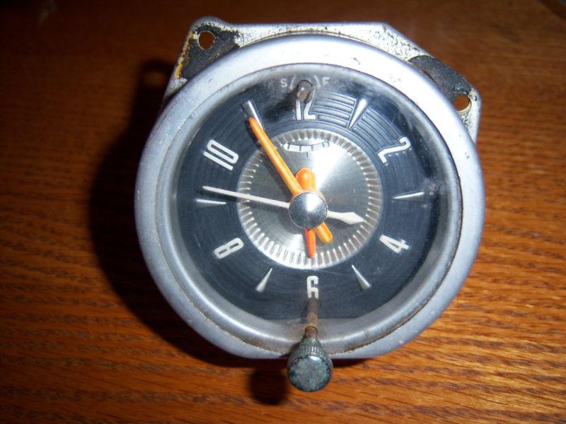 57 ford thunderbird clock assembly