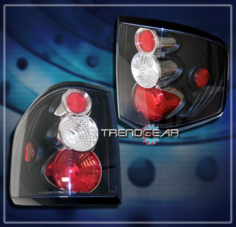 04-06 ford f-150 f150 flareside altezza tail lights black 05 fx4 lariat 2dr/4dr