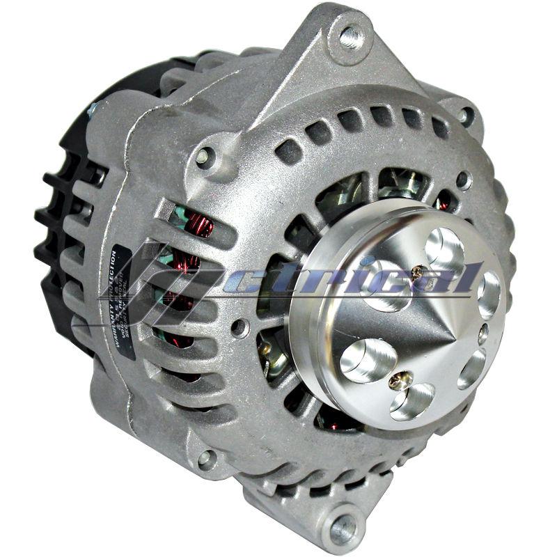 High amp alternator gmc chevy suburban g p bbc holden 9 o'clock 180amp 1-groove