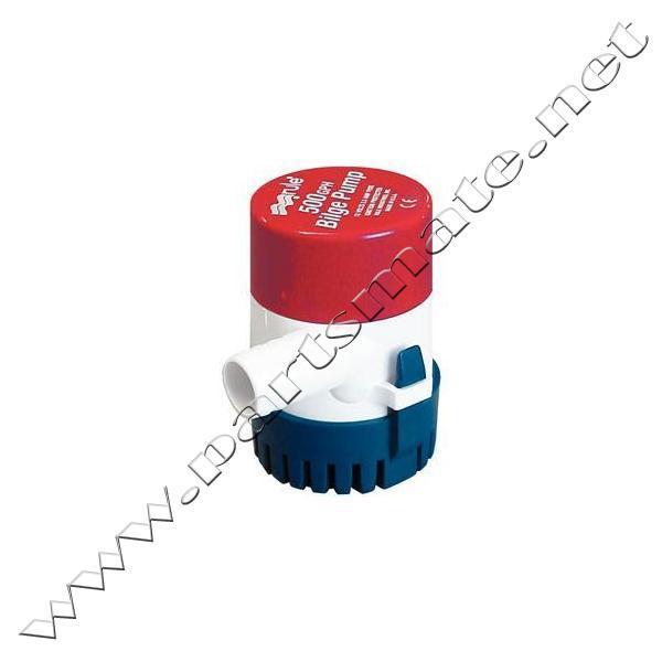 Rule 25dr round cartridge manual bilge pump 500 gph