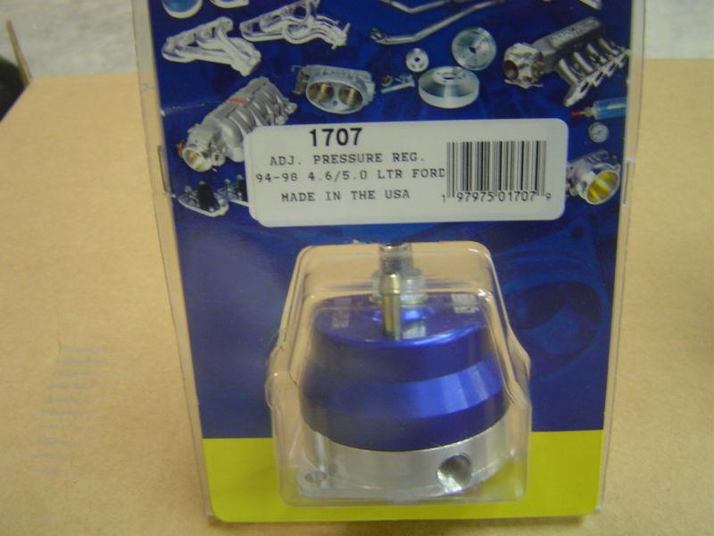 Bbk performance 1707 adjustable billet fuel pressure regulator ford all 94-98