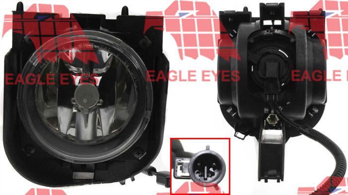 Ford explorer 99-01 fog lamp lh, assembly, without limited model 749