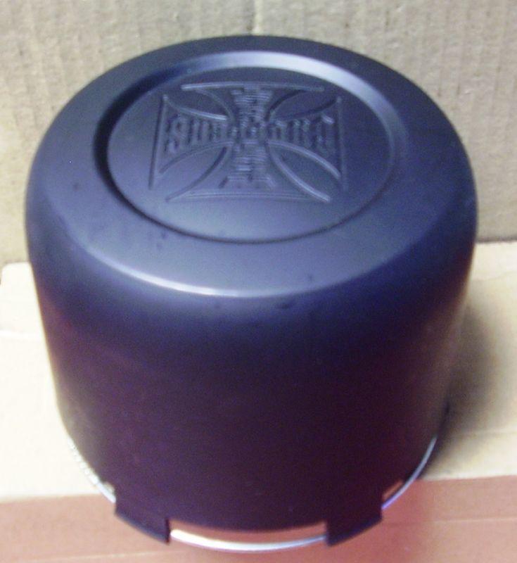 West coast choppers wheels black custom wheel center caps #1001-29 (1)